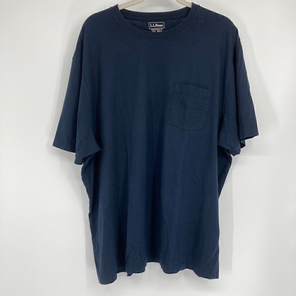 L.L.Bean Traditional Fit Men’s T-Shirt Size XXL Reg 100%Cotton Like New